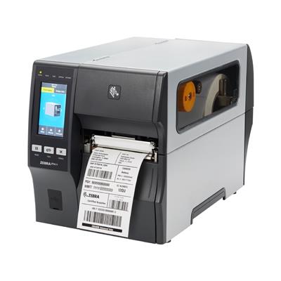 Zebra ZT411 - 4'' Printer Thermo transfer en Direct thermisch - 600 dpi - Kleurentouch scherm -   Ethernet