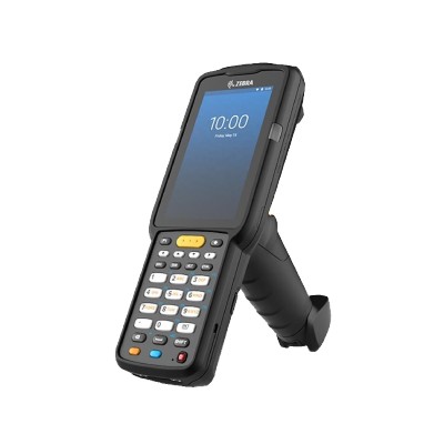 Zebra MC3300x Terminal de collecte de données portable - Bluetooth - Wifi - NFC - Pistol grip - Clav ier 38 touches - Android