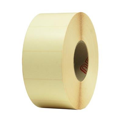 EtiRoll DT 200 - Labels 80 x 50,9 mm - White thermal ECO paper - Permanent adhesive - Roll 76/200 mm  - 3400 etiq/rlx- 8 rlx/bte
