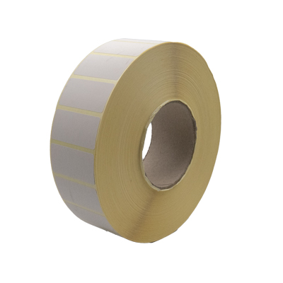 EtiRoll DT 200 - Labels 50 x 25 mm - White thermal ECO paper - Permanent adhesive - Roll 76/200 mm -  6900 etiq/rlx- 16 rlx/bte