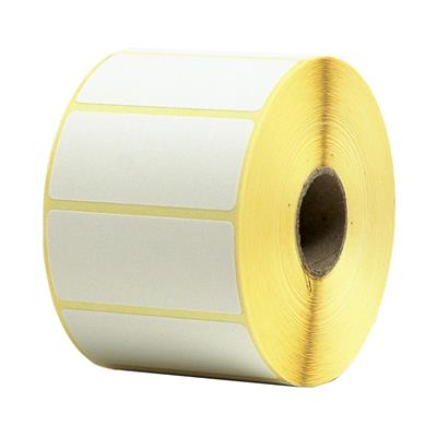 EtiRoll TT 95 - Labels 56 x 25 mm - TT matt white vellum paper - Permanent adhesive - Roll 25,4/95 m m - 1475 etiq/rlx- 64 rlx/bte