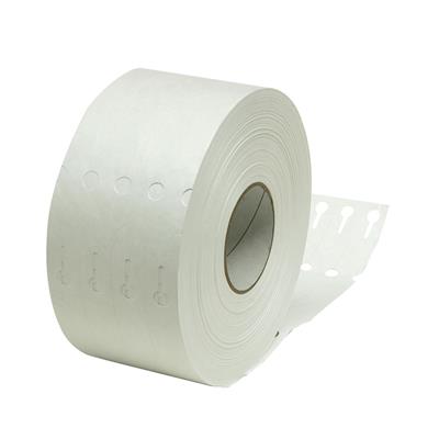 EtiRoll horticulture polyethylene - white - 25 x 160 mm - Non adhesive - Ø76mm- 2000 labels per roll  - 4 front