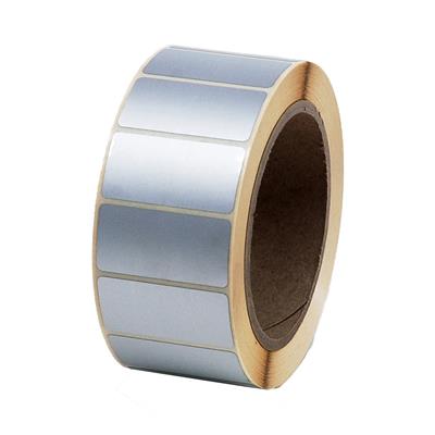 EtiRoll TT 3M 76738 - 45 x 22 mm - Polyester matt silver TT - Permanent adhesive - Roll 76/110 - 115 0 labels/roll - 1 roll/box