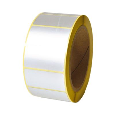 EtiRoll TT 3M 76738 - 50 x 25 mm - Polyester matt silver TT - Permanent adhesive - Roll 76/110 - 100 0 labels/roll - 1 roll/box
