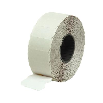 Etiquettes BLITZ - 26 x 12 mm - bords arrondis - Papier blanc - adhésif permanent - 1500 étiquettes/ rouleau - 36 rouleaux/boîte 
