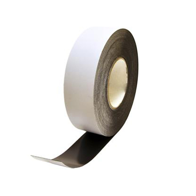 EtiRoll - Roll of magnetic labels - White matte vinyl - 25 mm x 30 m - Non-adhesiveThickness 0,6 mm 