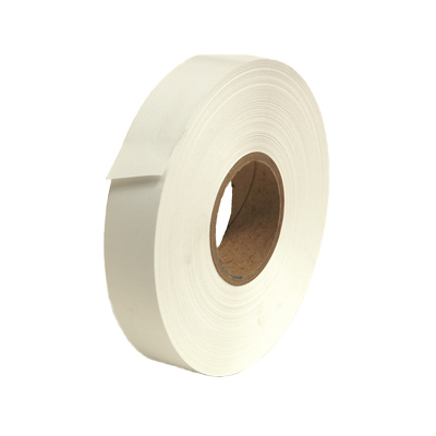 EtiRoll - Etiquette textile nylon blanc - 38 mm x 200 m - Impression thermo transfert - Ø76/200 m -  non adhésif