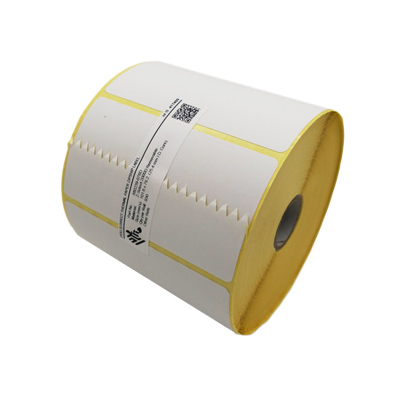 Zebra Z-Select 2000D - Labels 102 x 76 mm - White direct thermal TOP paper - Removable - Roll 25/127  mm - 930 etiq/rlx.- 12 rlx/bte