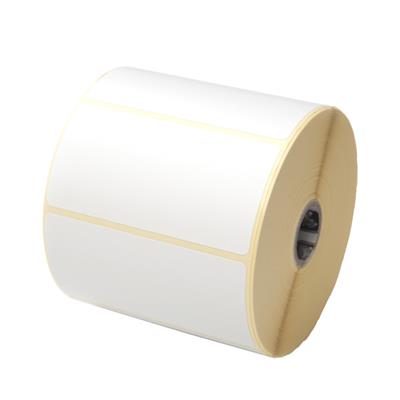 Zebra Z-Select 2000D - Label 100 x 50 mm - White direct thermal TOP paper - Permanent adhesive - Rol l 25/127 mm - 1300 etiq/rlx.- 4 rlx/bte