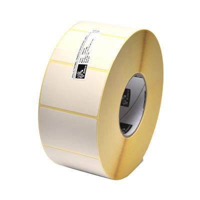 Zebra Z-Select 2000T - Labels 76 x 51 mm - TT white coated paper - Permanent adhesive - perfos - Rol l 76/200 mm - 3292 etiq/rlx.