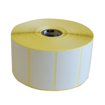 Zebra Z-Perform 1000D - Labels 51x32 mm - White thermal paper direct eco - Permanent adhesive - Roll  127/25 mm - 2100 etiq/rlx.- 12 rlx/bte