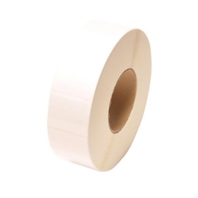 Toshiba - White Thermo Transfer Label - 76 x 25 mm - Permanent adhesive-2769 labels/roll - 12 rolls/ box