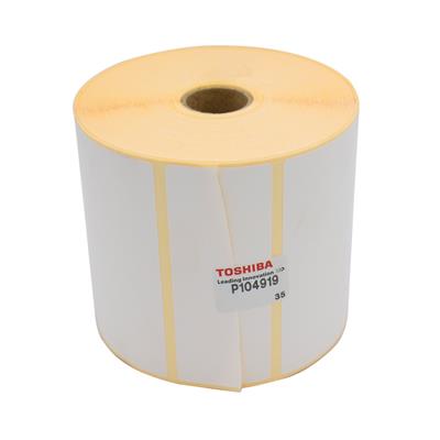 Toshiba Premium Print - 102x76mm - Thermo transfer - Permanent adhesive930 labels per roll -12 R/B 