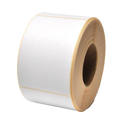 Toshiba - Budget paper - White thermal transfer paper label - 102 x 152 mm - Ø76/200 mm- Permanent a dhesive - 950 ea./rlx. - 4 rlx./box.