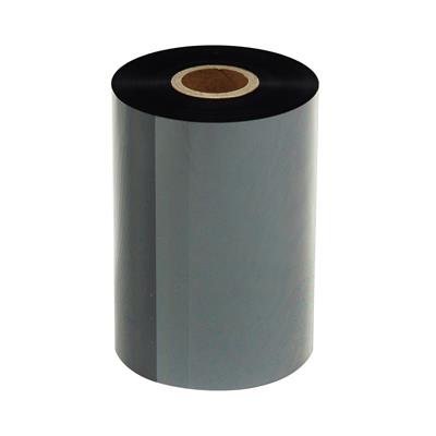 EtiRibb - Wax ribbon - 110 mm x 450 m - for thermo-transfer printers - Flat head - Black - - per box  of 16 ribbons