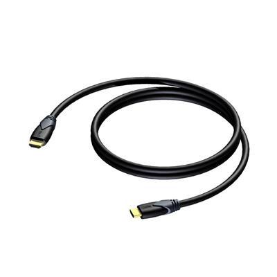 Procab CLV100/3 HDMI A male - HDMI A male kabel 3 meter - Zwart -  