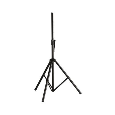 Caymon CST436/B Standard-Lautsprecherständer mit Feststellmechanismus - max. 35 kg - Klappbare Beine  - einstellbare Höhe von 1140-2000 mm - Schwarz