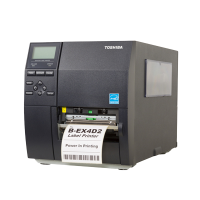 Toshiba B-EX4D2 Imprimante d'étiquette industrielle - 200 dpi - Noir - Thermique directe -  Usb -  Lan - Pour rouleaux de 76 x 200 mm