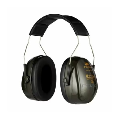 3M Peltor Optime II H520A Comfortable Earmuff - Noise Reduction 31 dB - - Black - (94 and 105 dB) -  Box of 6 pieces