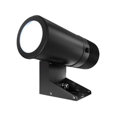 Goboservice Signum 50W-N  Projecteur gobo à LED avec objectif 90 mm inclus - 3.600 lm -  370x180x110 mm - 6 kg - Noir
