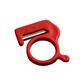 Finger cutter for stretch film, adhesive tape, packaging film - One size - Red - Per piece 
