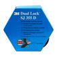 3M SJ355D Dual lock Minipack Klett-Verbindungssystem - Schwarz -25 mm x 5 m x 5,7 mm - per 2 Rollen  à 5 Meter