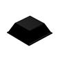3M SJ5023 Protective Adhesive Stop - Black -20.5 mm x 7.6 mm - per box of 1000 pieces 