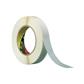 3M 9040 Double sided thin tape with fabric backing - Hot melt adhesive - Transparent - 50 mm x 50 m  x 0,18 mm - Per box of 16 rolls