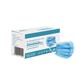 Surgical masks Type IIR - 3 layers and 3 plies - Standard EN14683 :2019 - BFE 98 % - blue - By box o f 50 masks - With elastics