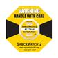 Shockwatch 2 Schokindicator - Activering bij vastplakken - Roze -5 g - per doos van 100 stuks 
