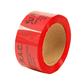 EtiTape Rouleau adhésif polyester "anti-effraction" - Film sécuritaire SECURE T.R.A.C. - Rouge -50,8  mm x 76,2 mm - par boîte de 1 rouleau