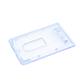 ETINAME - CCR-6 vertical rigid card holder for 2 cards - Transparent - Polycarbonate - 