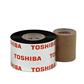 Toshiba TEC AW6F Waslint 40 mm x 300 m - voor thermotransferprinters - Platte kop - Zwart - Voor FV4 T-BV410-420T