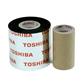 Toshiba TEC AS1 Ruban résine - 60 mm x 300 m - pour imprimantes thermo-transfert - Flat Head - Noir  - Pour FV4T-SV4T-443