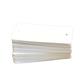 Etilux Etiquettes en PVC blanc 120 x 70 x 0,2 mm - Coins arrondis -  2 trous de fixation de 6 mm - 1000 étiquettes/bte