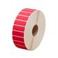 EtiRoll VOID - Etiketten 70 x 20 mm - mattrotes Polyester für TT -vollständige Übertragung des Klebs toffs -Rolle 76/96 mm - 500 Etiketten/Rolle