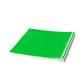 EtiName - Green tyvek wristband - 25 x 255 mm - adhesive closure - per bag of 50 sheets /500 wristba nds