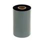 EtiRibb - Wax ribbon - 114 mm x 360 m - for thermo-transfer printers - Glossy - Near edge - Black -  per box of 20 ribbons