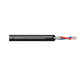 Procab CMC224-CCA/3 Balanced microphone cable - flex 2 x 0.20 mm² - 24 AWG - EN50399 CPR - Euroclass  - 300 meter reel - Black
