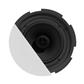 Audac CIRA506/W - 5 1/4" 2-way QuickFit™ ceiling speaker with TwistFix grille - 30W RMS - 60W Max @  8Ω & 6W @ 100V - White