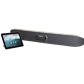 Poly Studio X50 & TC8 - 4K - Videokonferenzleiste für bis zu 10 Personen - StereolautsprecherWandhal terung und HDMI-Kabel enthalten - Schwarz