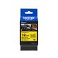 Brother - TZEFX631 Labeling Tape - 12 mm - Black on yellow 